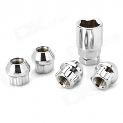 Bulged Type Lug Nut,Chromed Plated